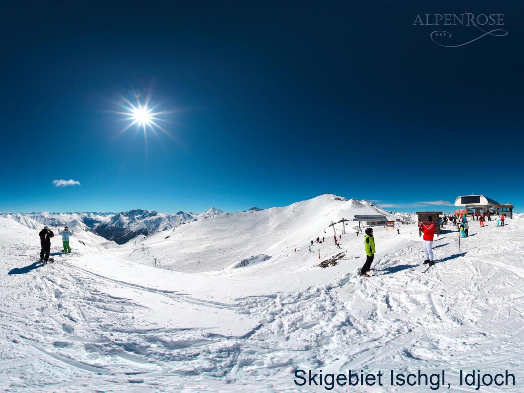 Clubdorf Hotel Alpenrose Galtür エクステリア 写真